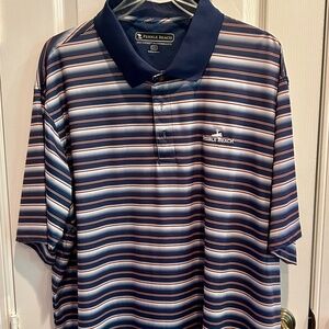 Men's Pebble Beach Multicolor Polo XXL